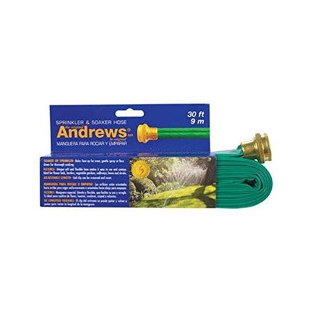 AM ANDREWS AM Andrews 10-12346 30 ft. Tube Sprinkler & Soaker Hose 10-12346